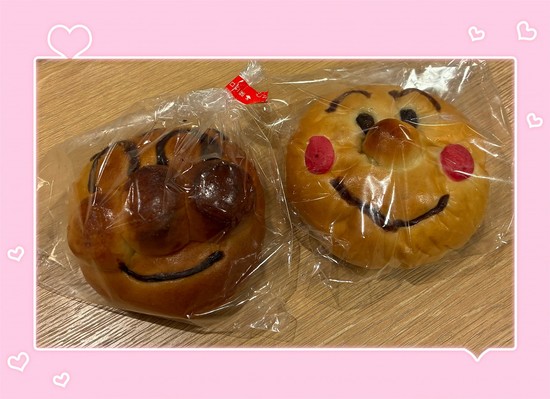 アンパンマンのパンでにっこり(*‘ω‘ *)