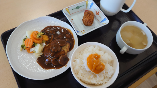 本日、お楽しみメニュー