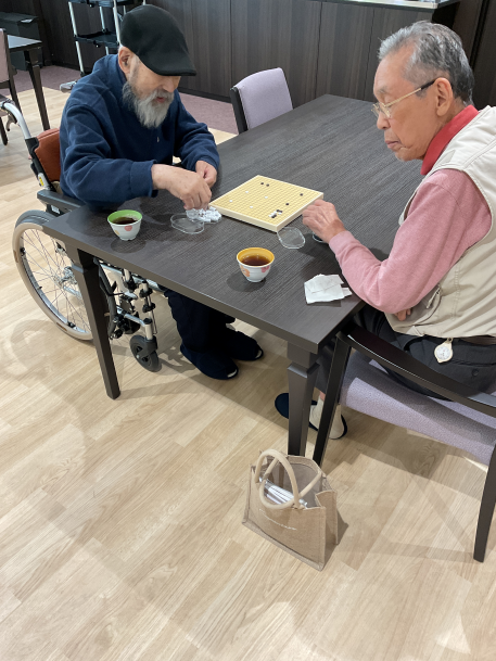 男性入居者様の素敵な一コマ(#^.^#)