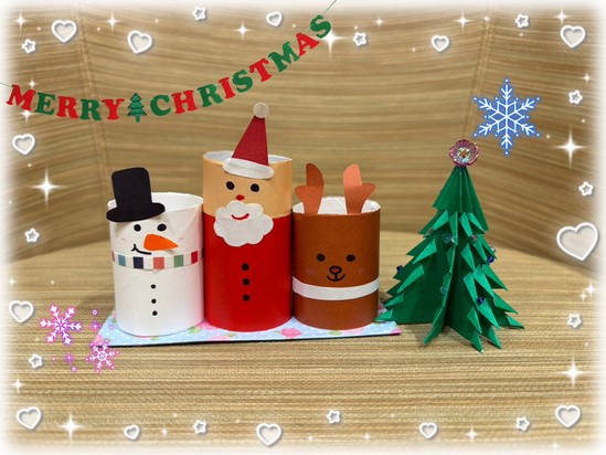 ❅手作りサンタさん☃