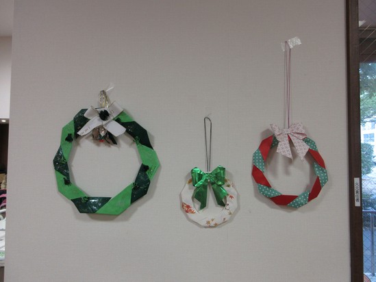 クリスマスリース　
