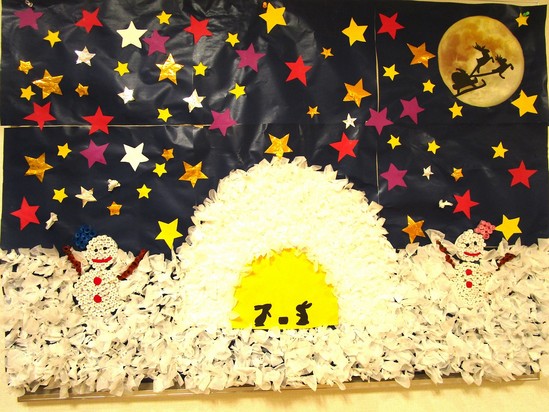 １２月の壁面～デイサービス～