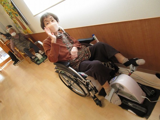 今日も運動～デイサービス～