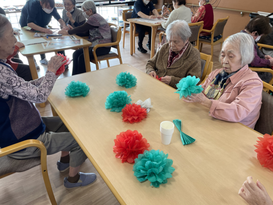 クリスマス会の準備　その１