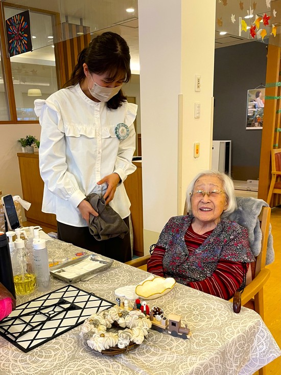 【アルファリビング広島段原】介護美容はじめました！