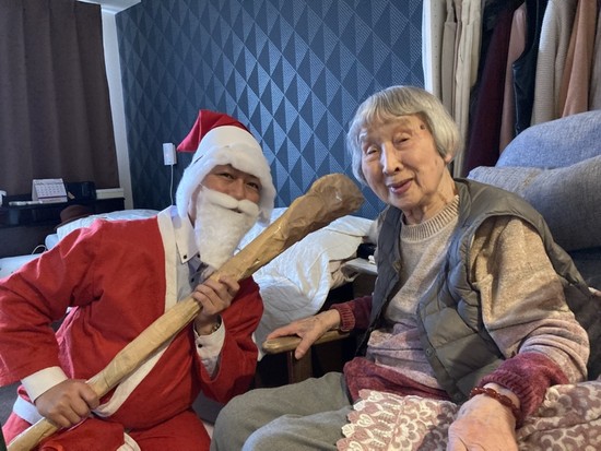 サンタとトナカイの訪問④