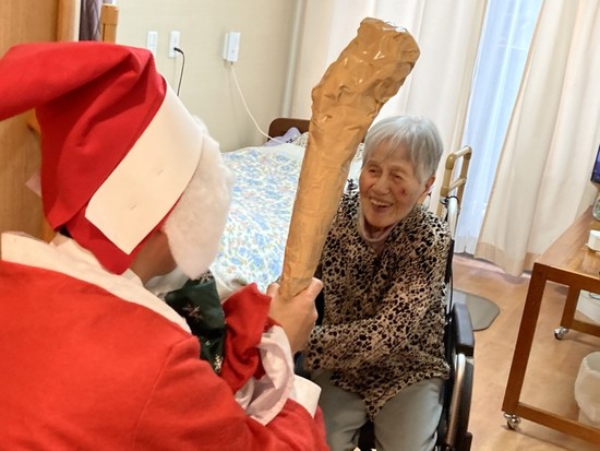 サンタとトナカイの訪問⑦