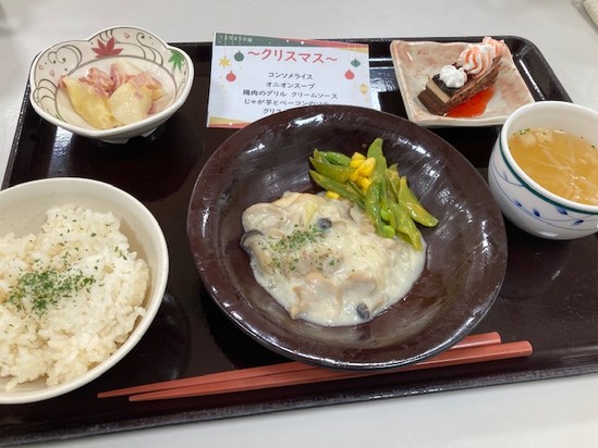 クリスマスのイベント食！第1弾！