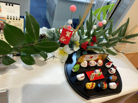 お正月の飾りつけ♪