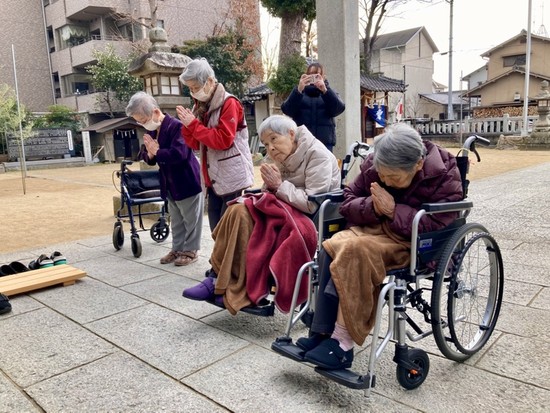 初詣に行ってきました