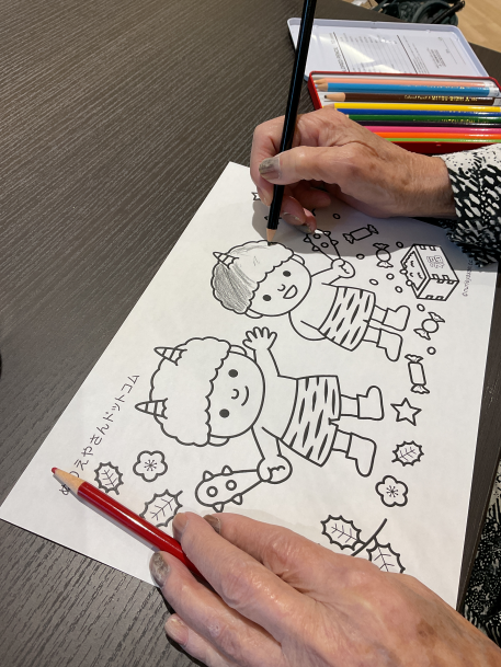 ぬり絵で脳トレ！ 