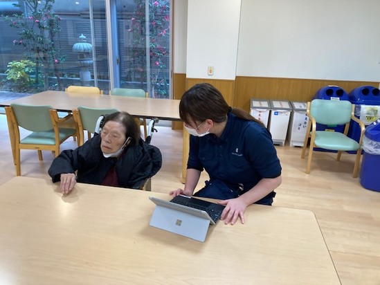 お食事前のゆったり時間(^^♪