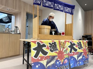 にぎりずしの食事イベント開催