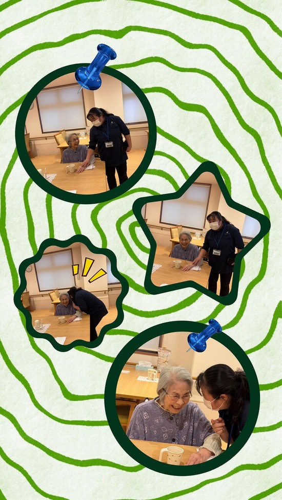 微笑ましいやりとり