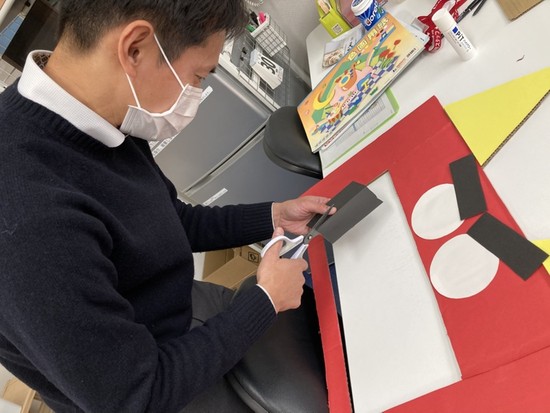 明日は何の日？！準備の様子をお届け♪