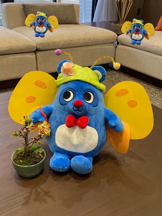 あーなちゃんも春の装いです♪