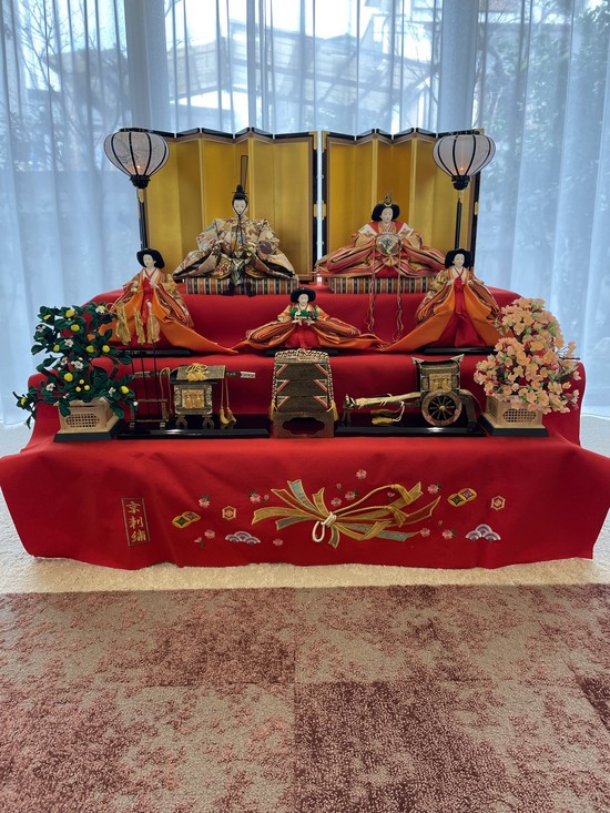 おひな様＼(^o^)／