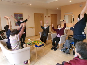 みんなで体操！