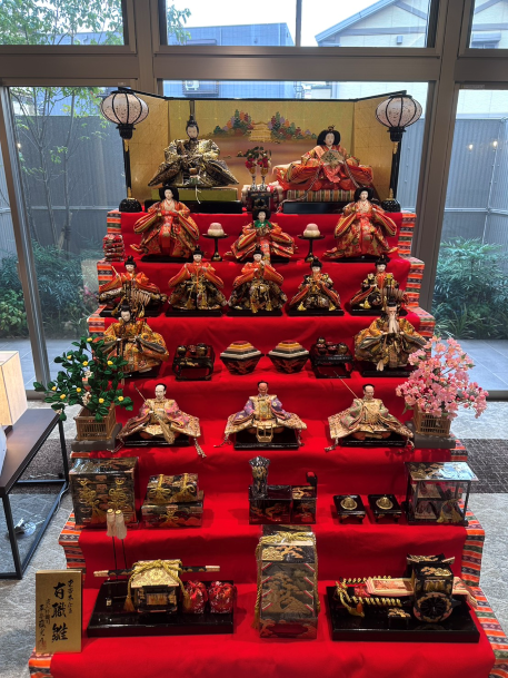 お雛様を寄贈いただきました　その②