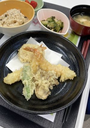 昼食～天ぷら～