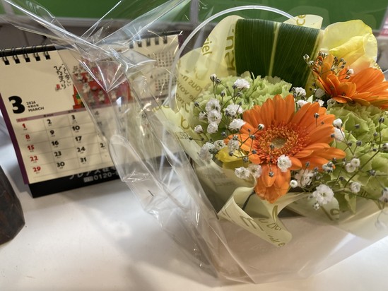 あたたかいお気持ちに感謝