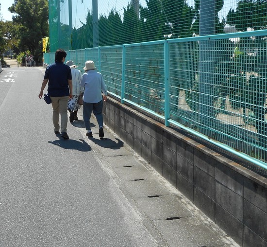 今日のお散歩は・・・・。