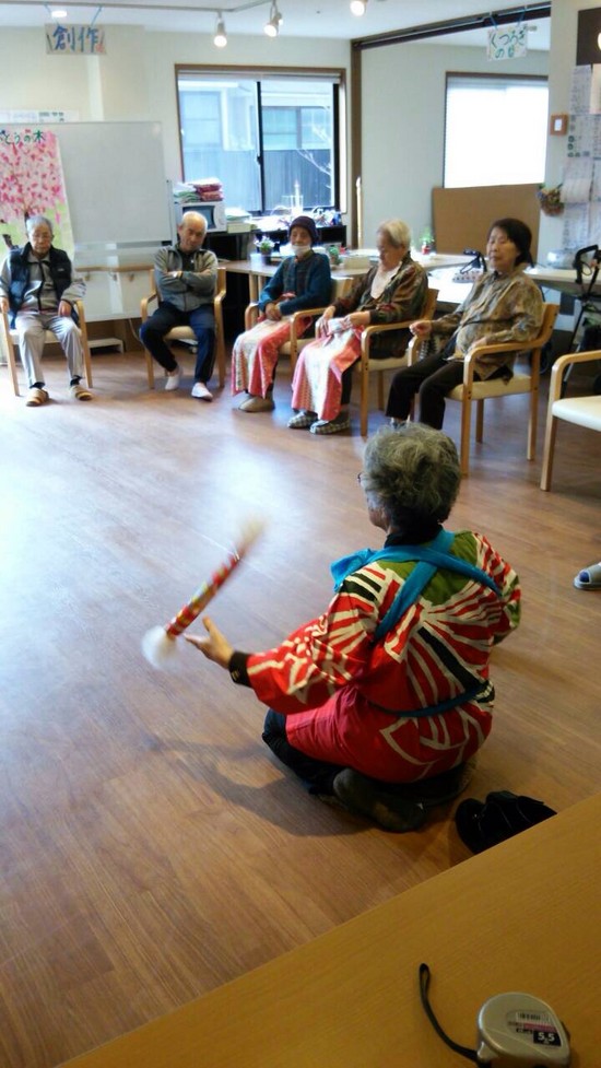 銭太鼓だ～～～！！