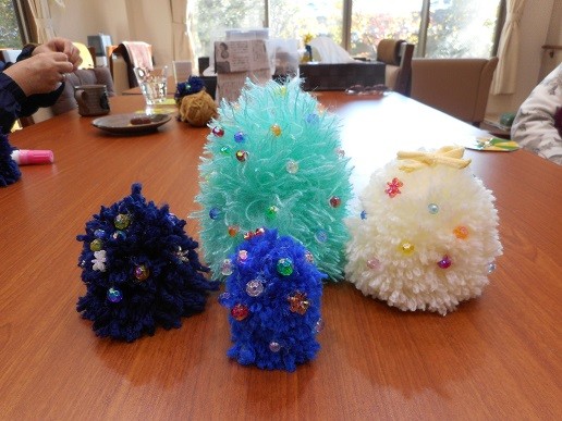 クリスマス飾り　　～デイサービス編２～