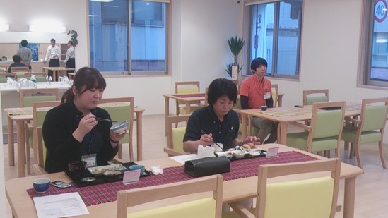 食事シュミレーションを行いました！