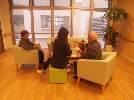 トランプ遊び♪