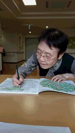 入居者様ご紹介～談話室にて♪