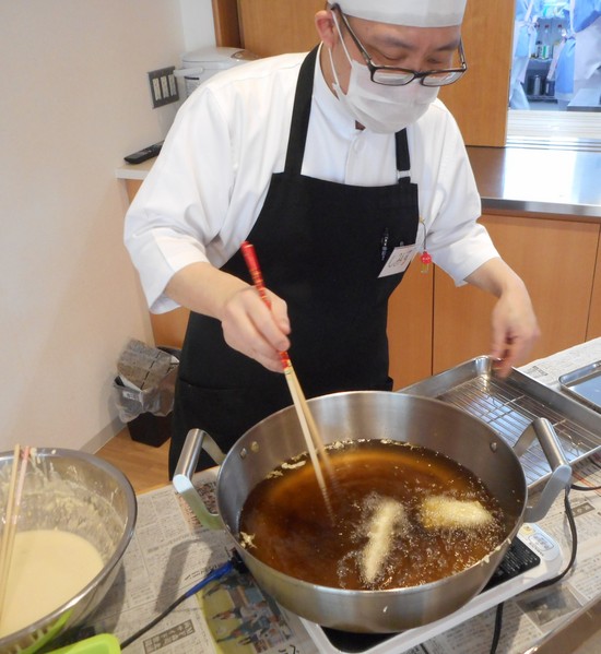 実演料理　第二弾！！