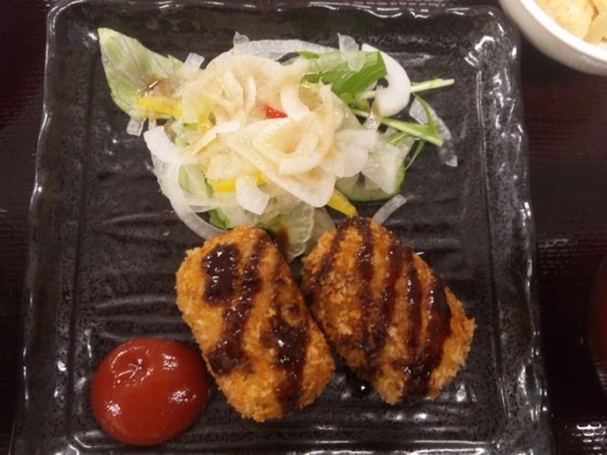 大好きなコロッケ！