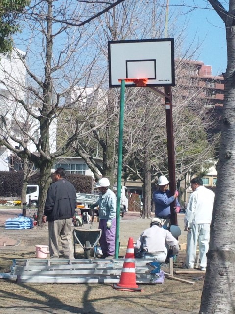 共研公園にて。