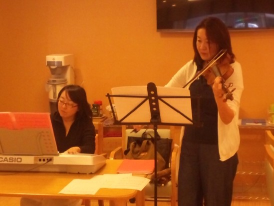 今月の音楽会♪