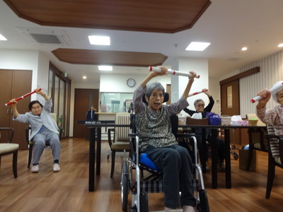 デイサービス～集団体操～
