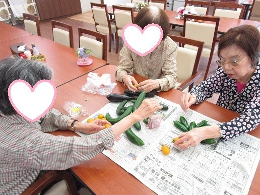 精霊馬・精霊牛作り