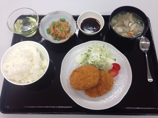 コロッケ定食！