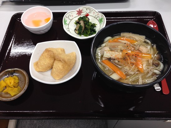 餡かけうどん！