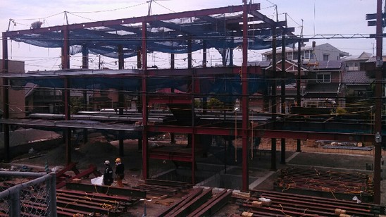 アルファリビング福岡七隈　建設進行中！！