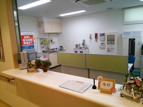 受付の風景