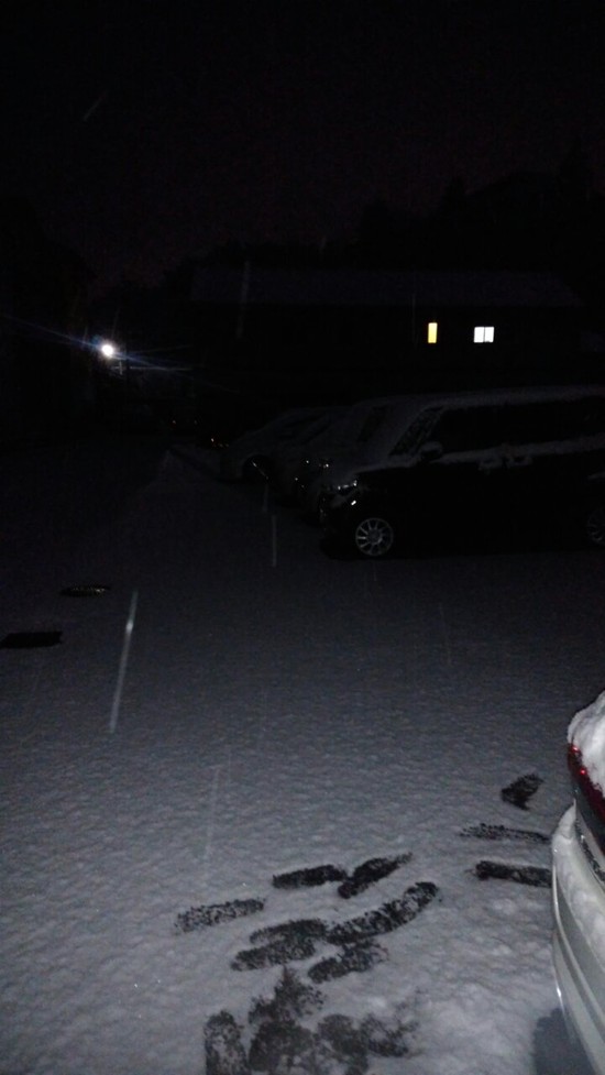 ✰2017！初積雪✰