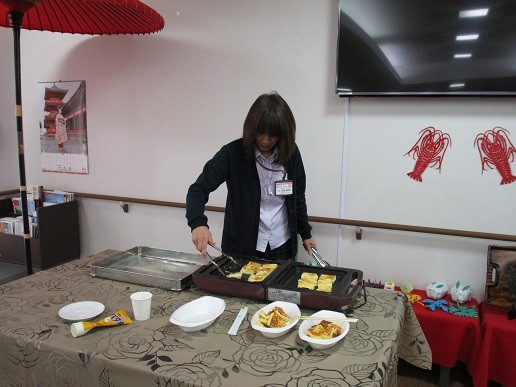 バレンタインケーキパーティー