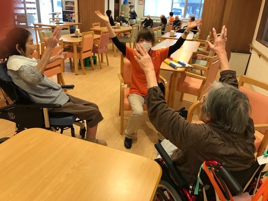 音楽を取り入れたリハビリ♪