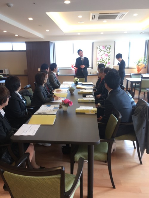 紺屋町＆伏石南合同入社式