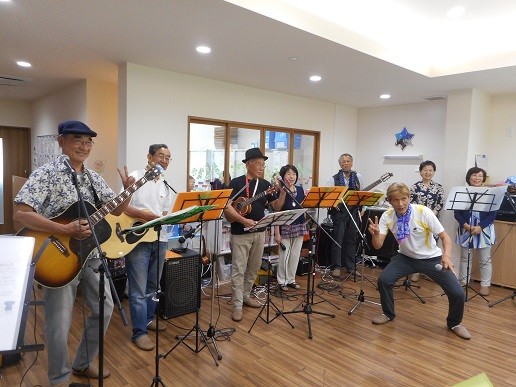 陵南バンドじじ＆ばばさんが来て下さいました！