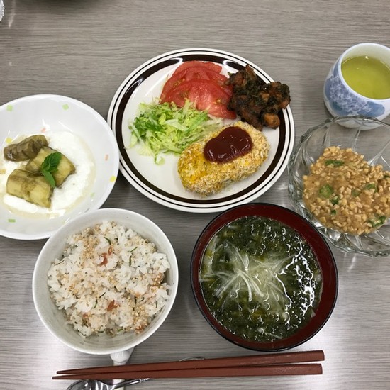 介護食調理教室。