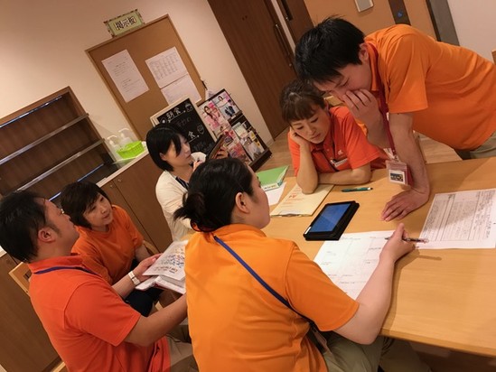 施設内研修会。