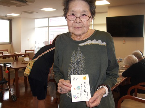 暑中見舞いハガキ作り♪②