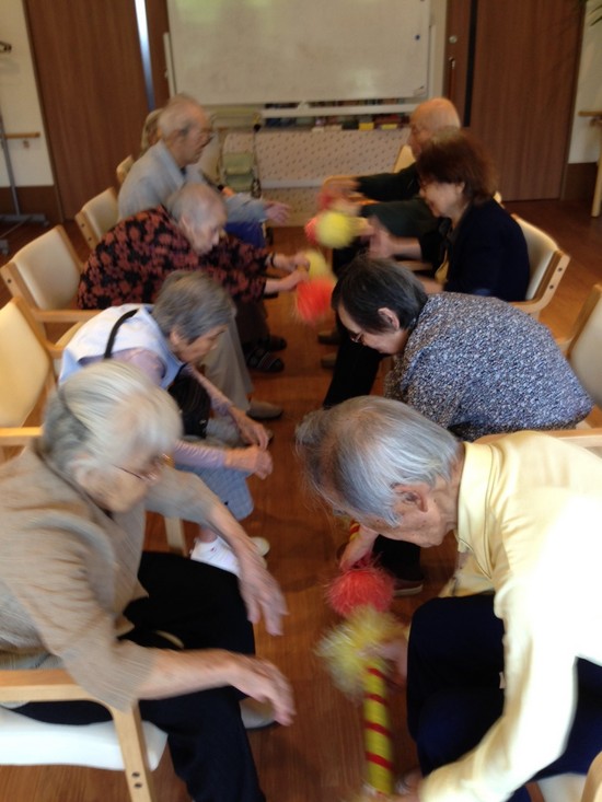 銭太鼓体操第二段！